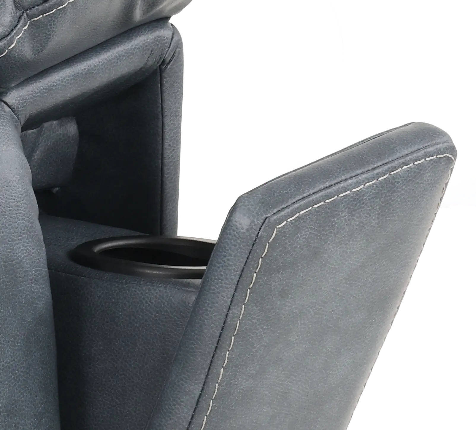 Infi-Elite Slate Gray Lift Recliner with Heat and Massage-11