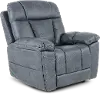 Infi-Elite Slate Gray Lift Recliner with Heat and Massage
