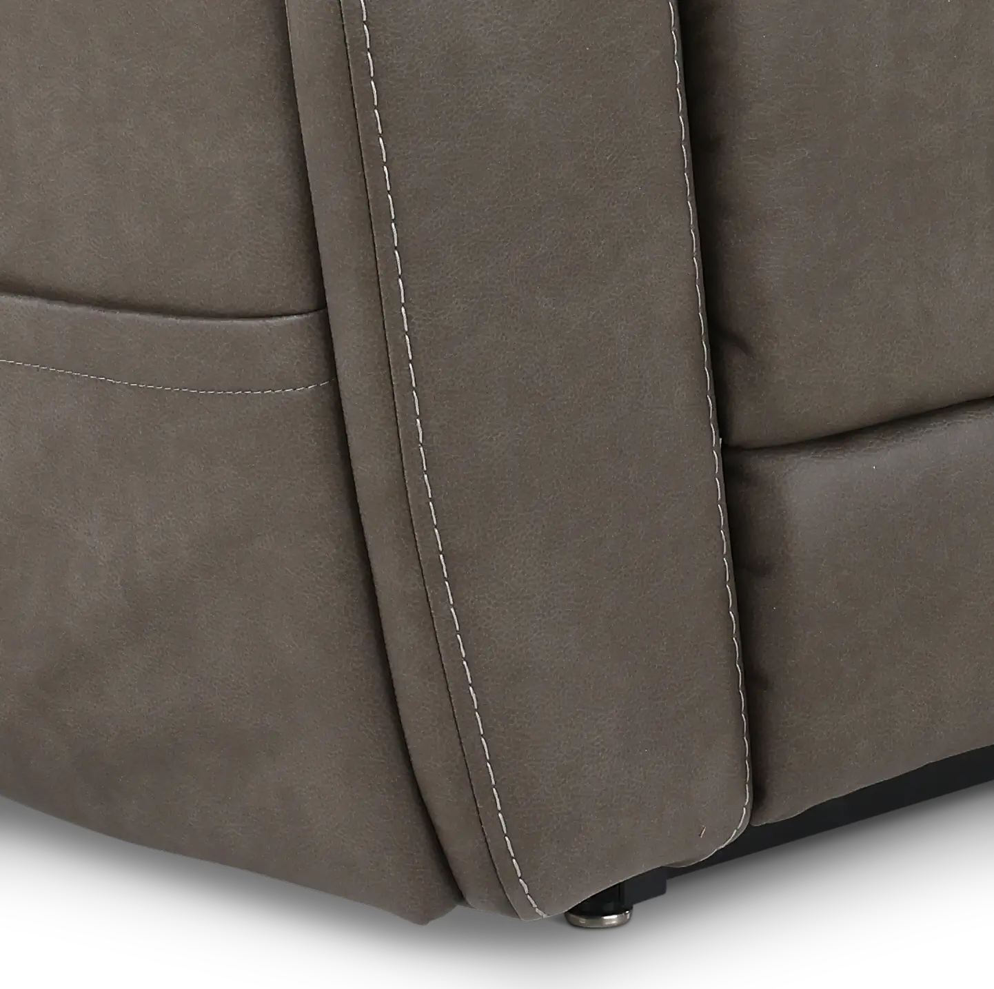 Infi-Elite Smoke Gray Lift Recliner with Heat and Massage-13