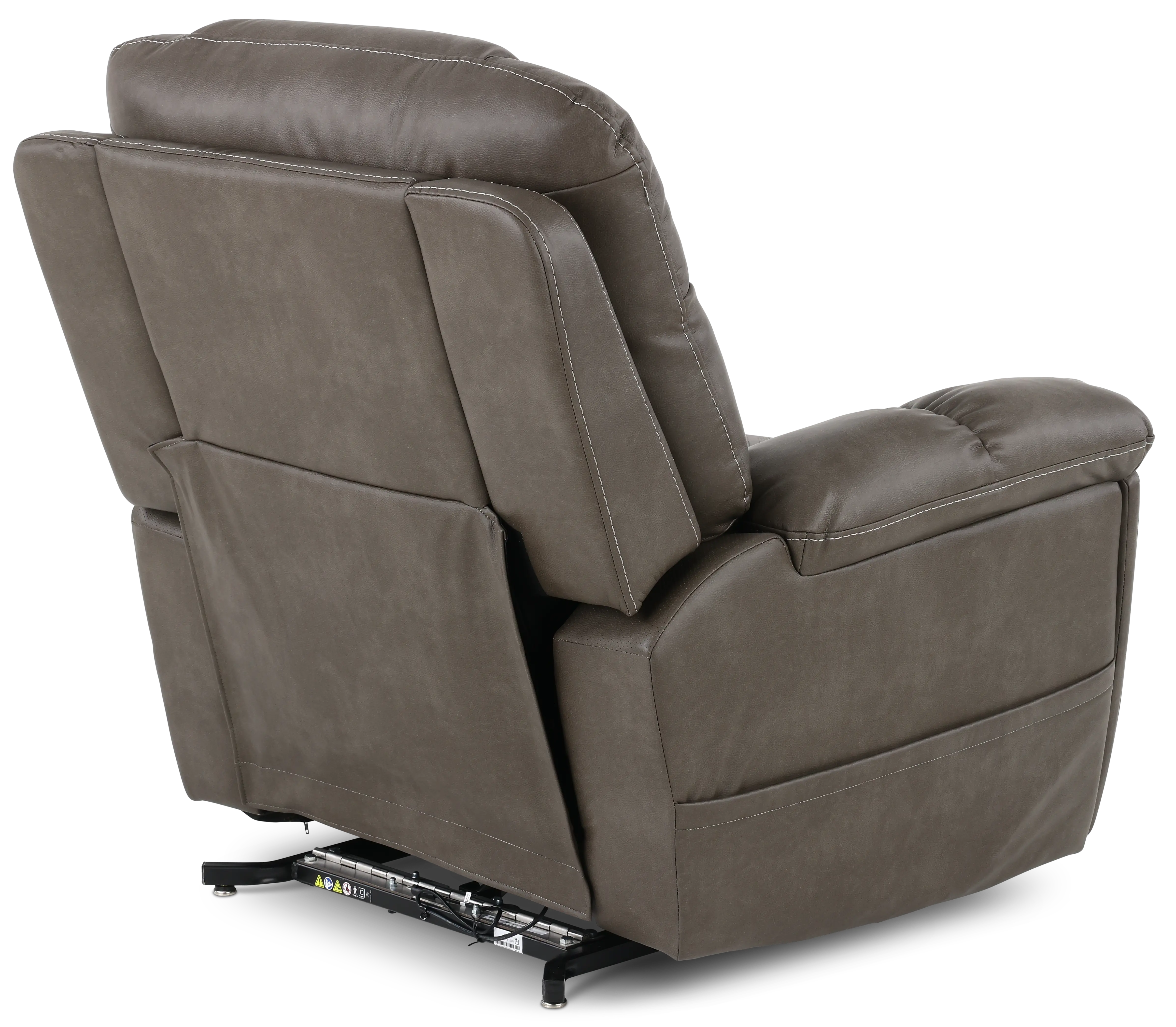 Infi-Elite Smoke Gray Lift Recliner with Heat and Massage-8