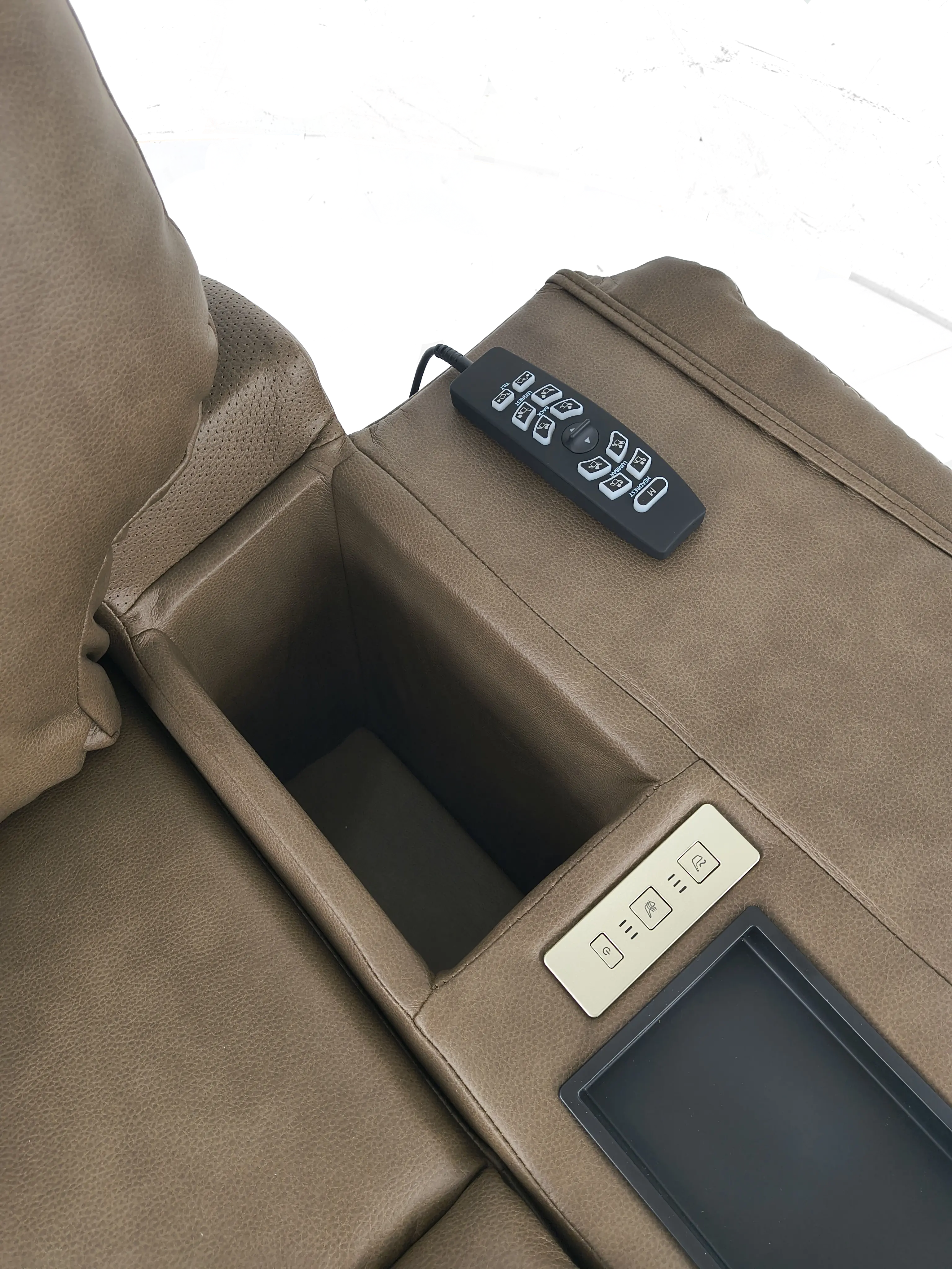 Infi-Elite Beige Lift Recliner with Heat and Massage-10