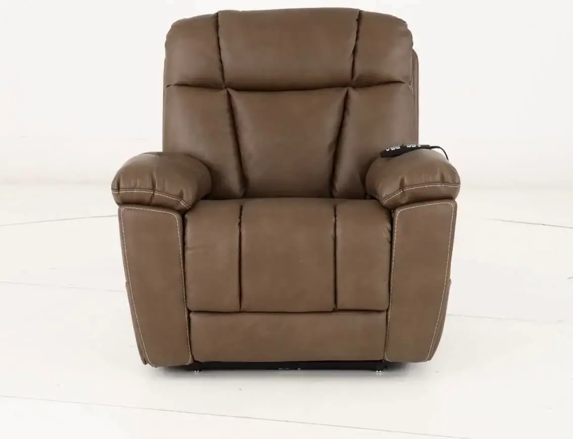 Infi-Elite Beige Lift Recliner with Heat and Massage-15