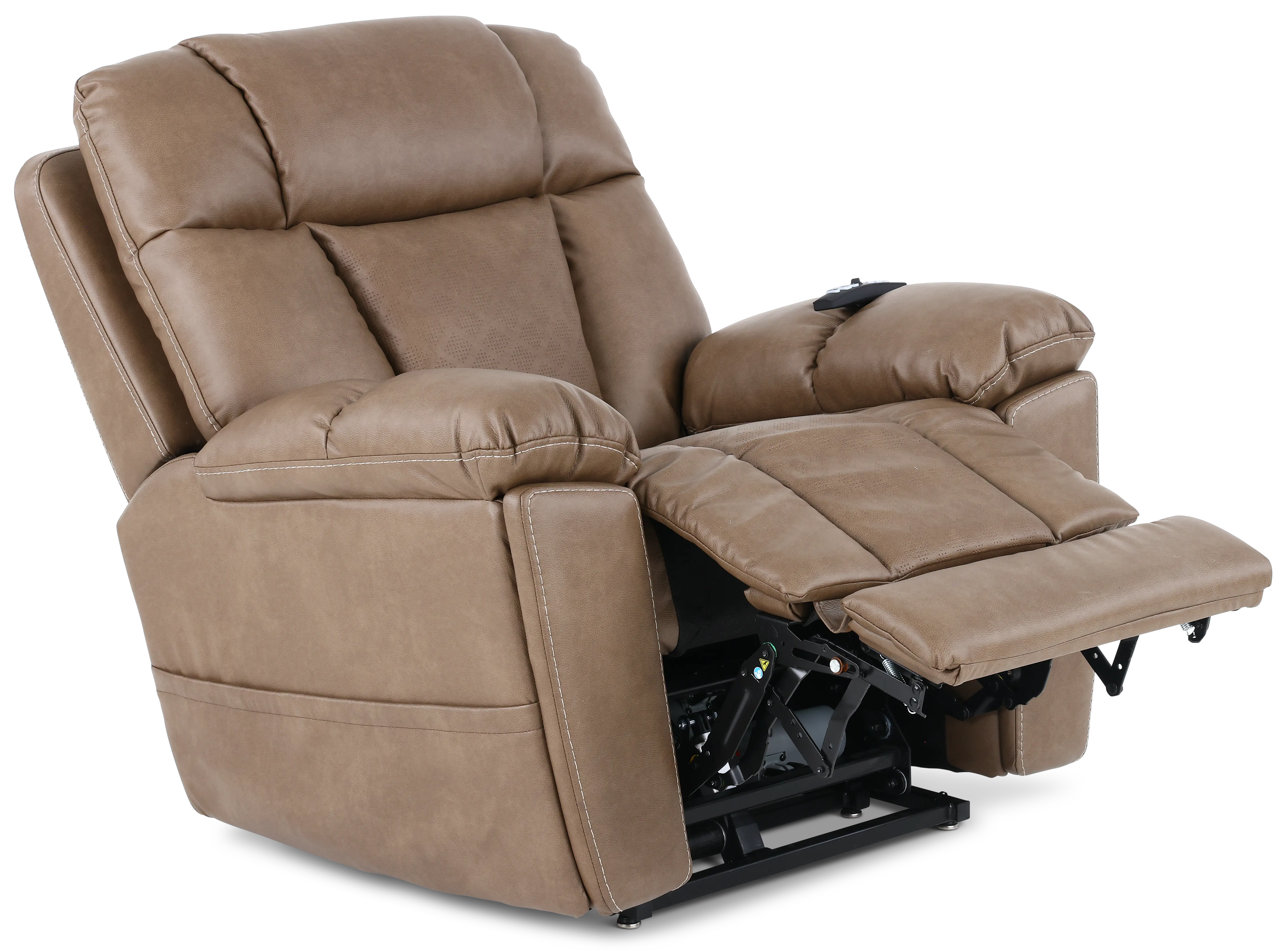 Infi-Elite Beige Lift Recliner with Heat and Massage-5