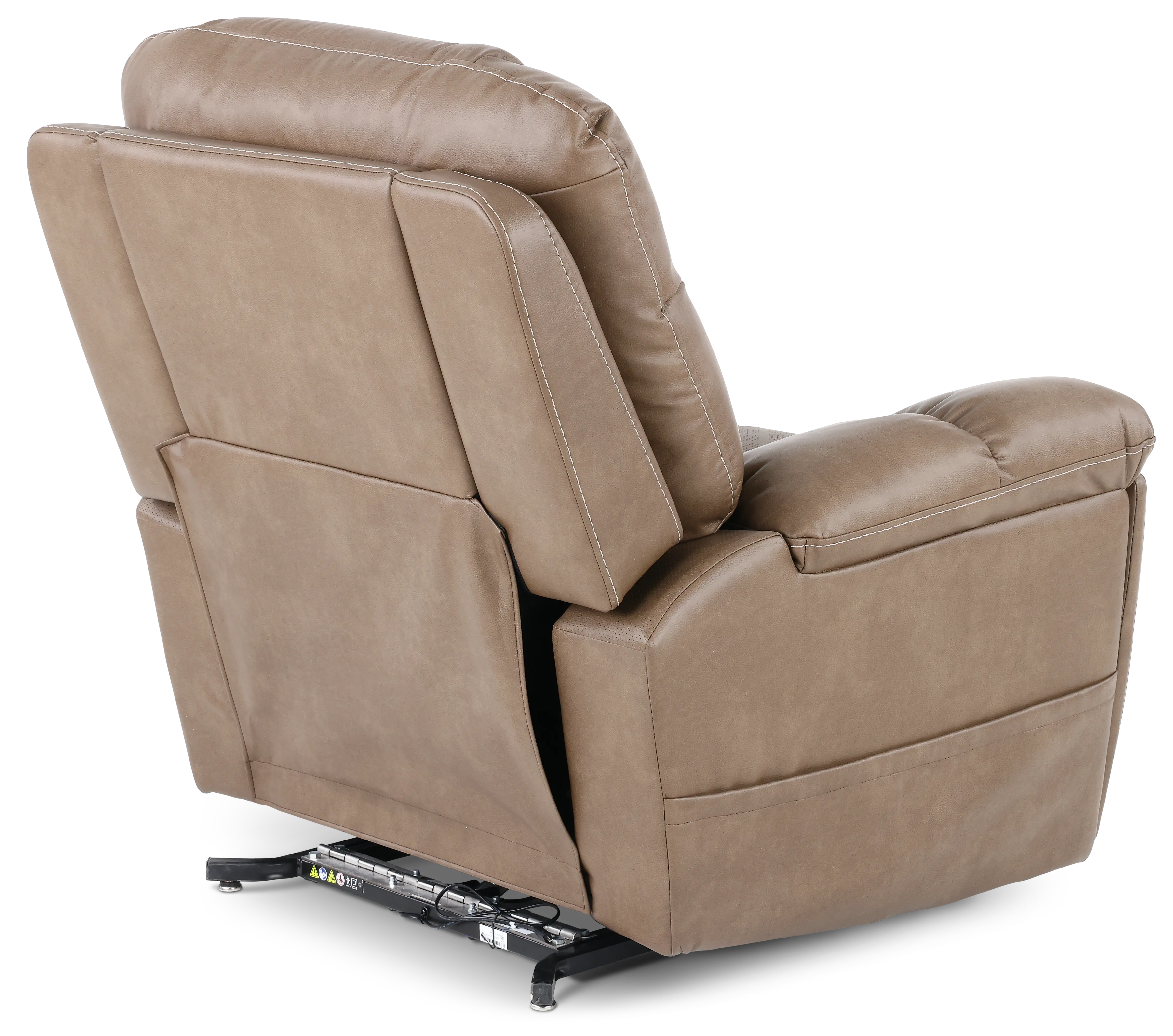 Infi-Elite Beige Lift Recliner with Heat and Massage-8