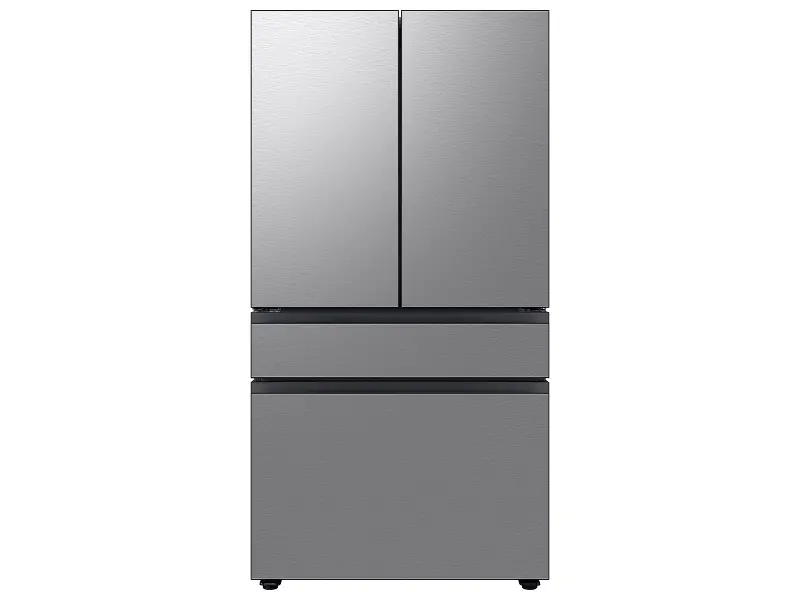 Samsung Bespoke AI 23 Cu Ft 4‑Door Flex™ Refrigerator – Counter‑Depth Stainless Steel