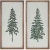 Embroidered Framed Trees
