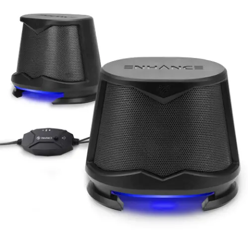 Enhance SB2 High-Excursion USB Speakers - Blue-3