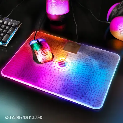 Enhance Voltaic 2 RGB Hard Mouse Pad-2