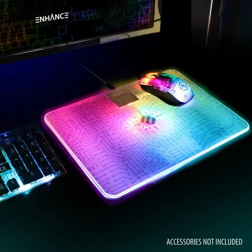 Enhance Voltaic 2 RGB Hard Mouse Pad-4