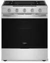 WSGS7530RZ Whirlpool 5.0 Cu Ft Smart Single Oven Gas Range - Stainless Steel