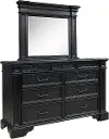 Marshall English Black Oak Dresser