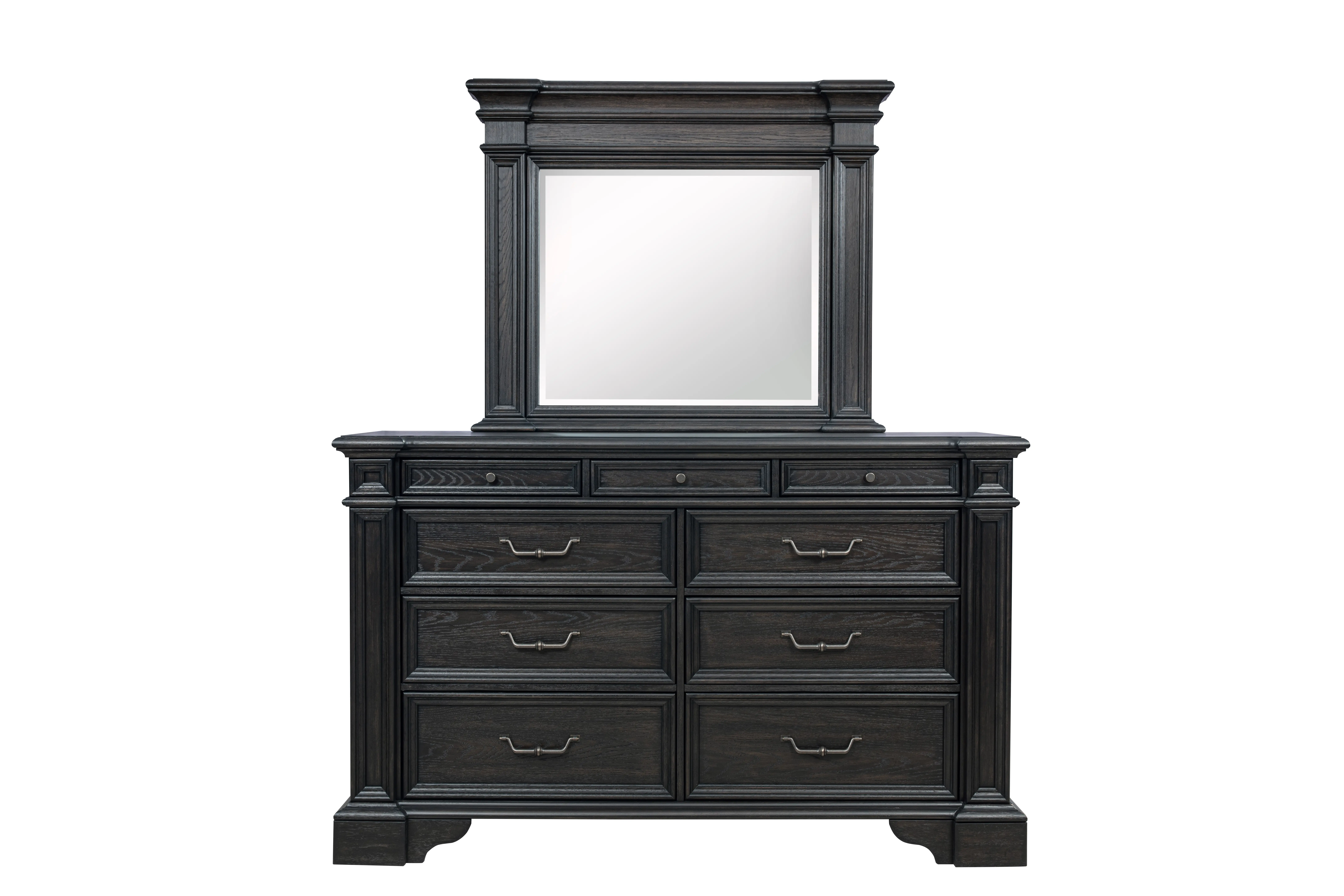 Marshall English Black Oak Dresser-2