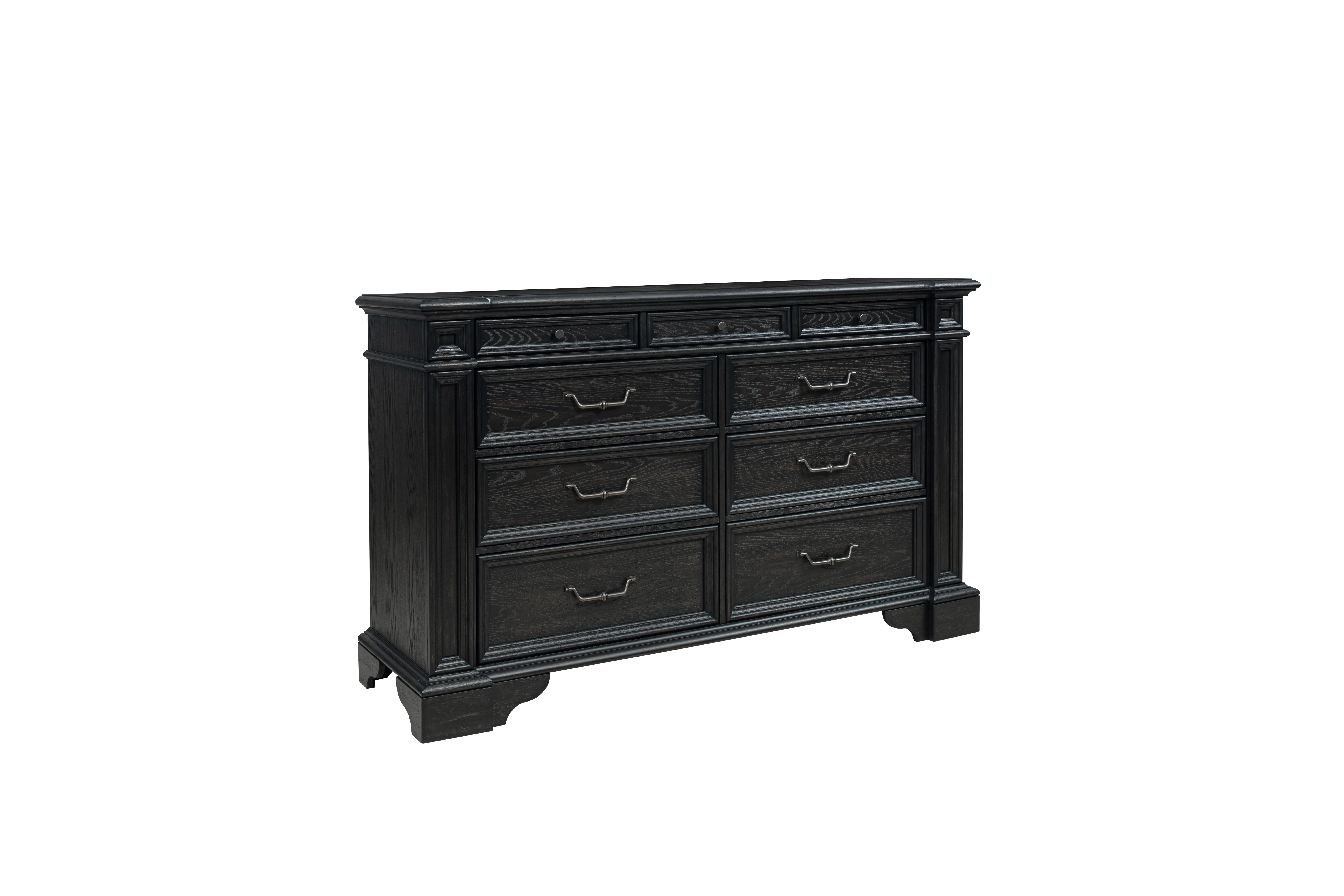 Marshall English Black Oak Dresser-6