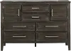Andover Dark Brown Dresser