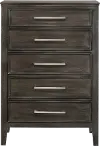 Andover Dark Brown Chest of Drawers