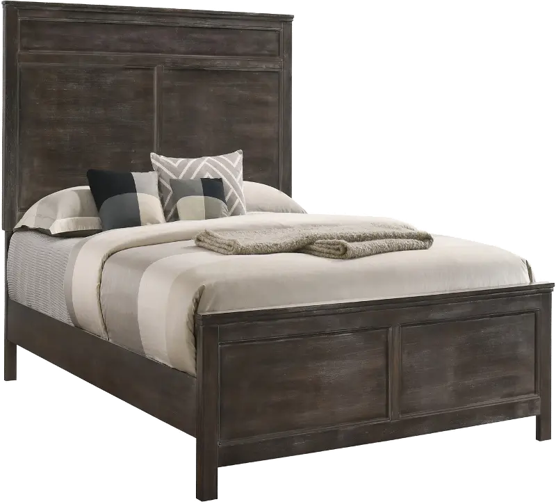 Andover Dark Brown Twin Bed