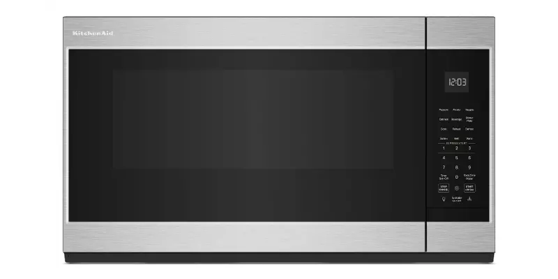 KitchenAid 1.9 Cu Ft Over-The-Range Microwave - Stainless Steel