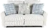 62322/1856-26/1458-43 Chappy Linen Cream Power Reclining Loveseat