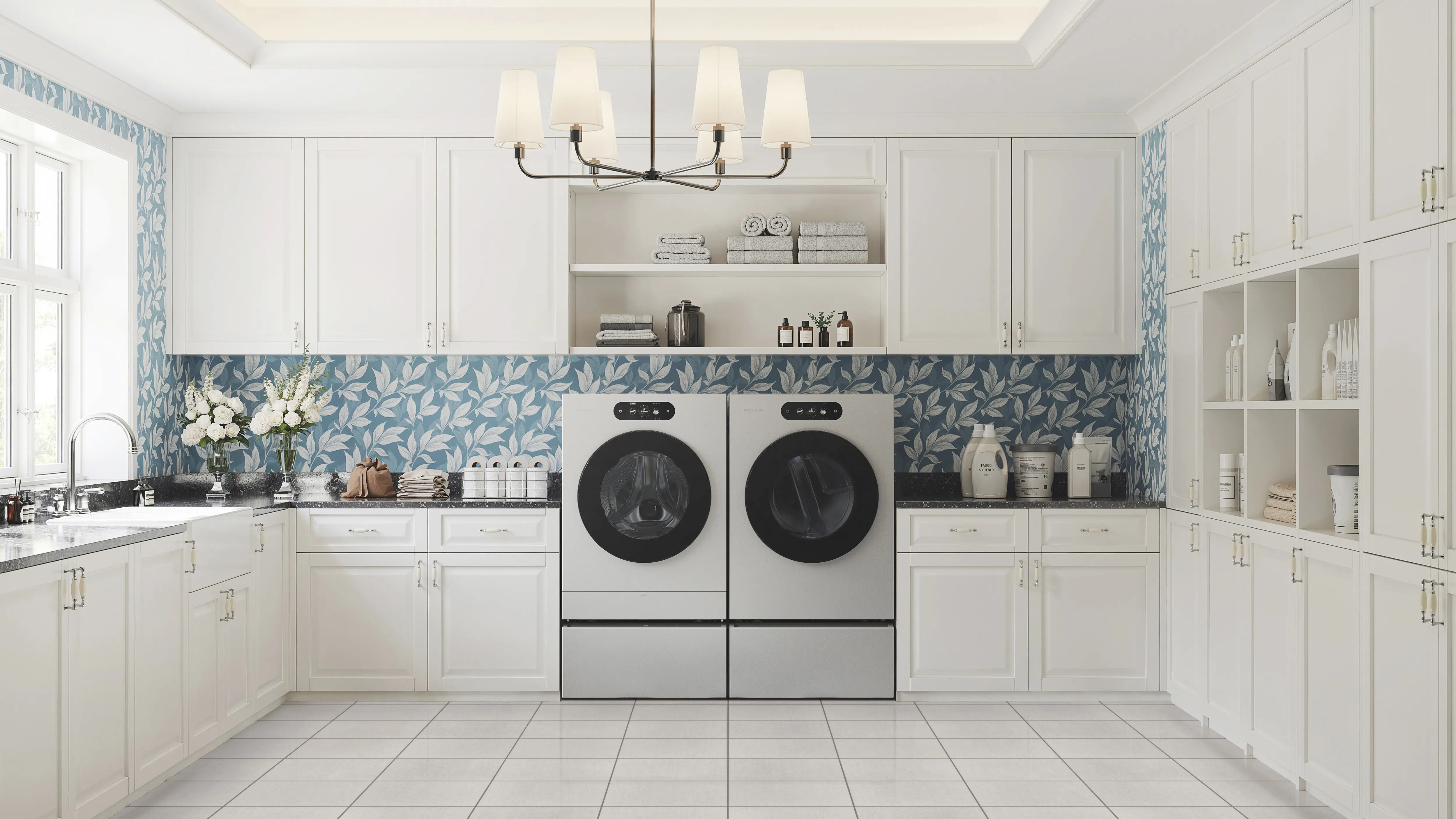 DLEX9900S LG SIGNATURE 9.0 Cu Ft Mega-Capacity Smart AI Electric Dryer - Platinum Steel-4