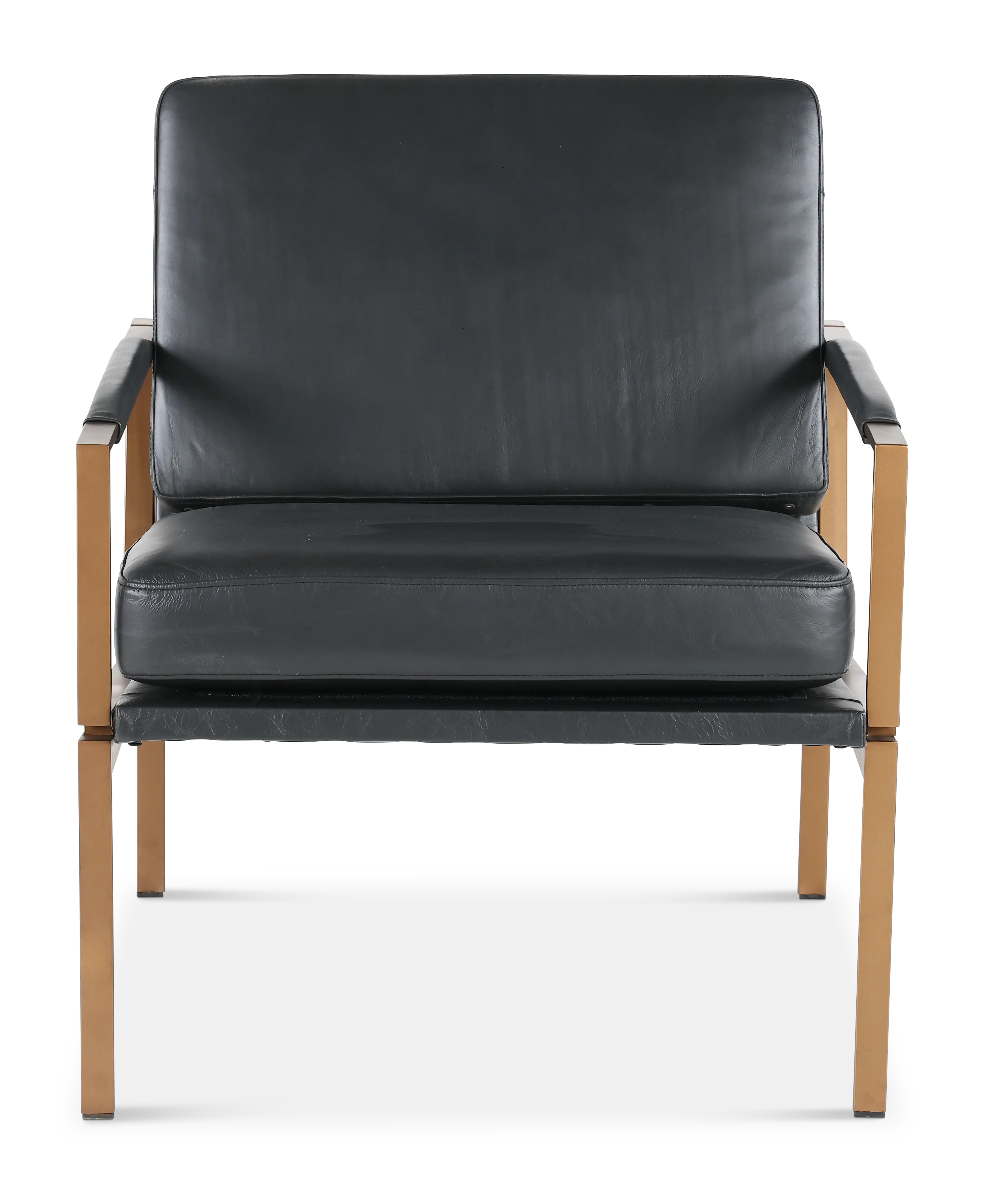 Puckman Black Accent Chair-1