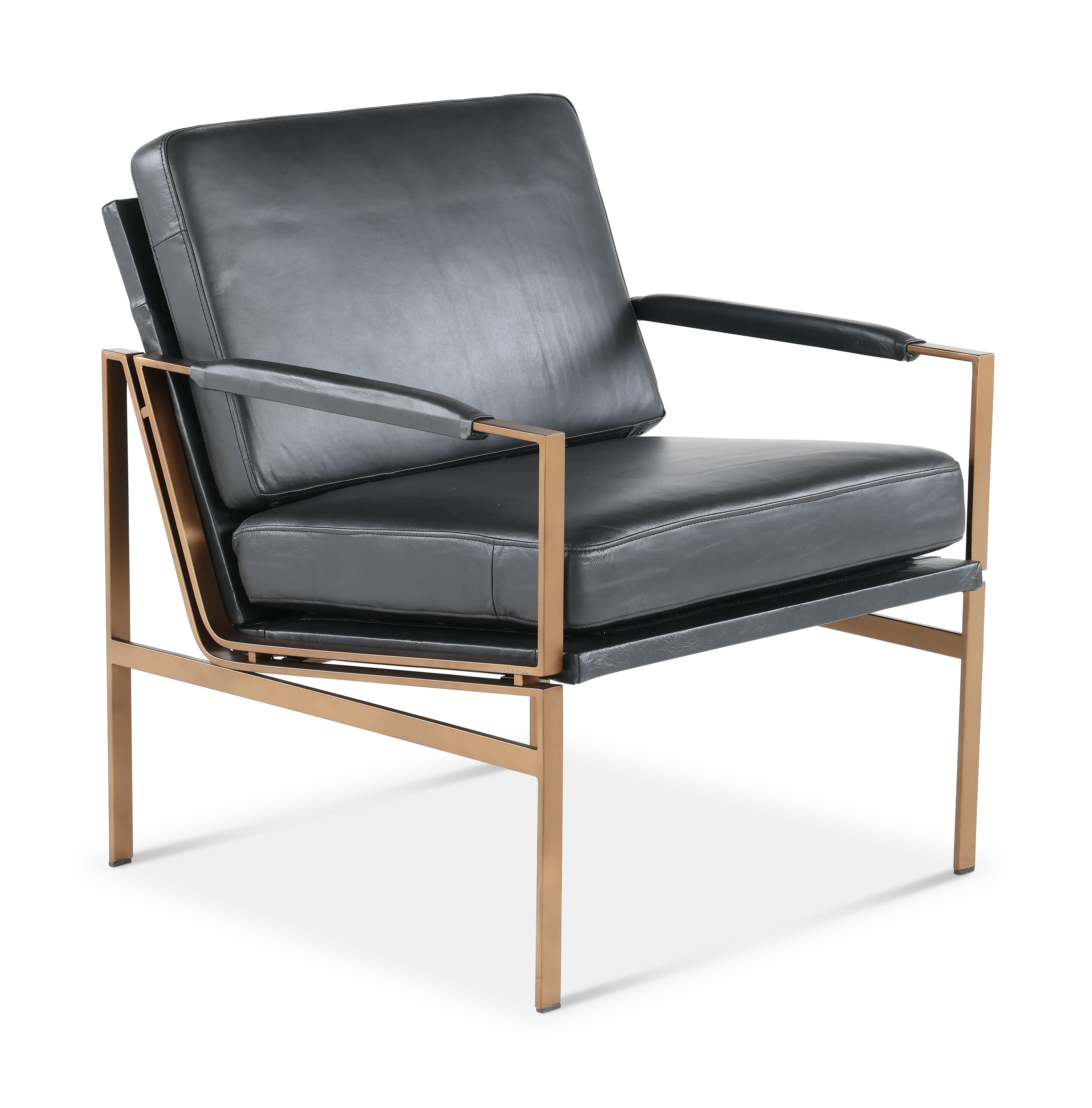 Puckman Black Accent Chair-3