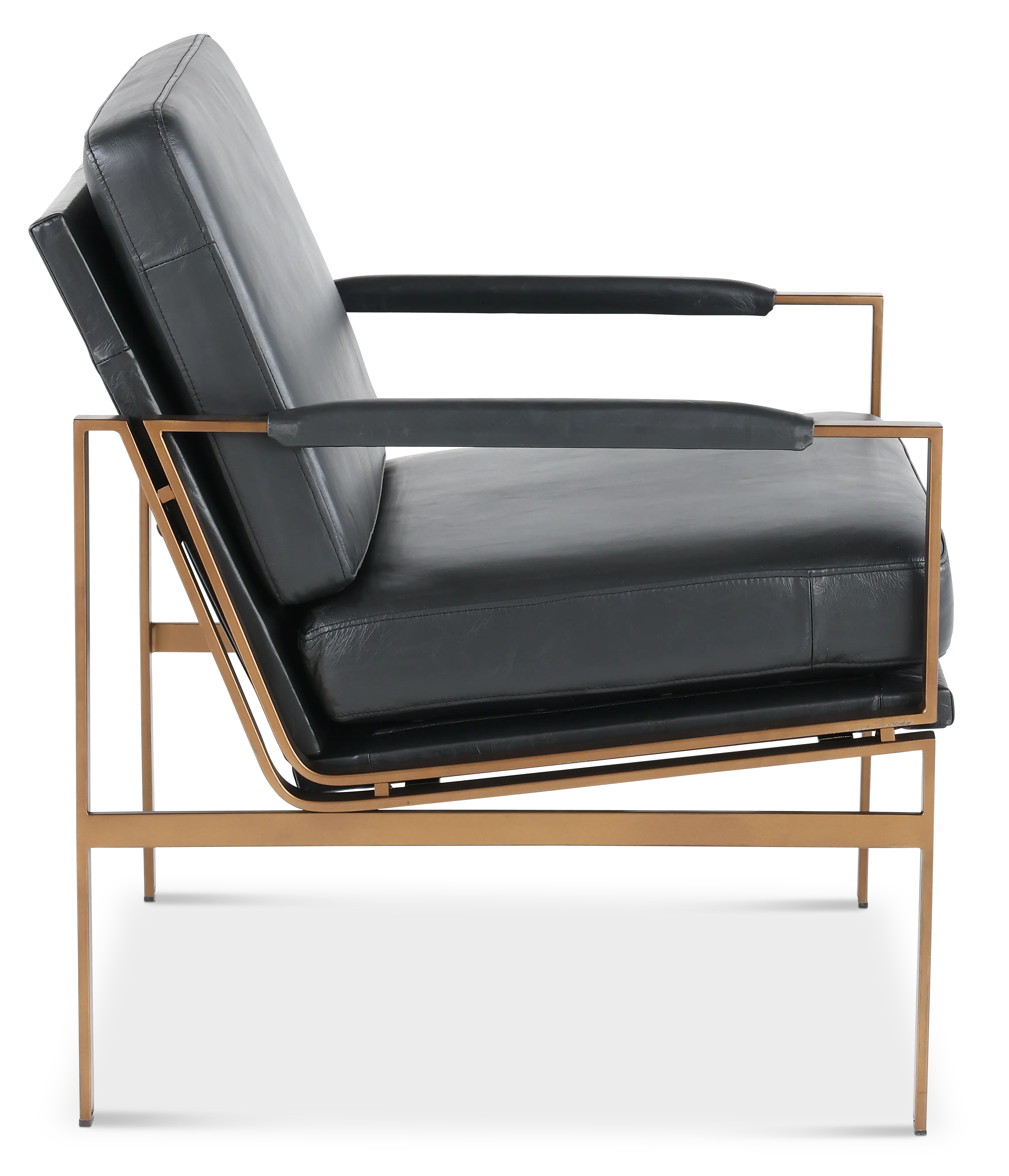 Puckman Black Accent Chair-5