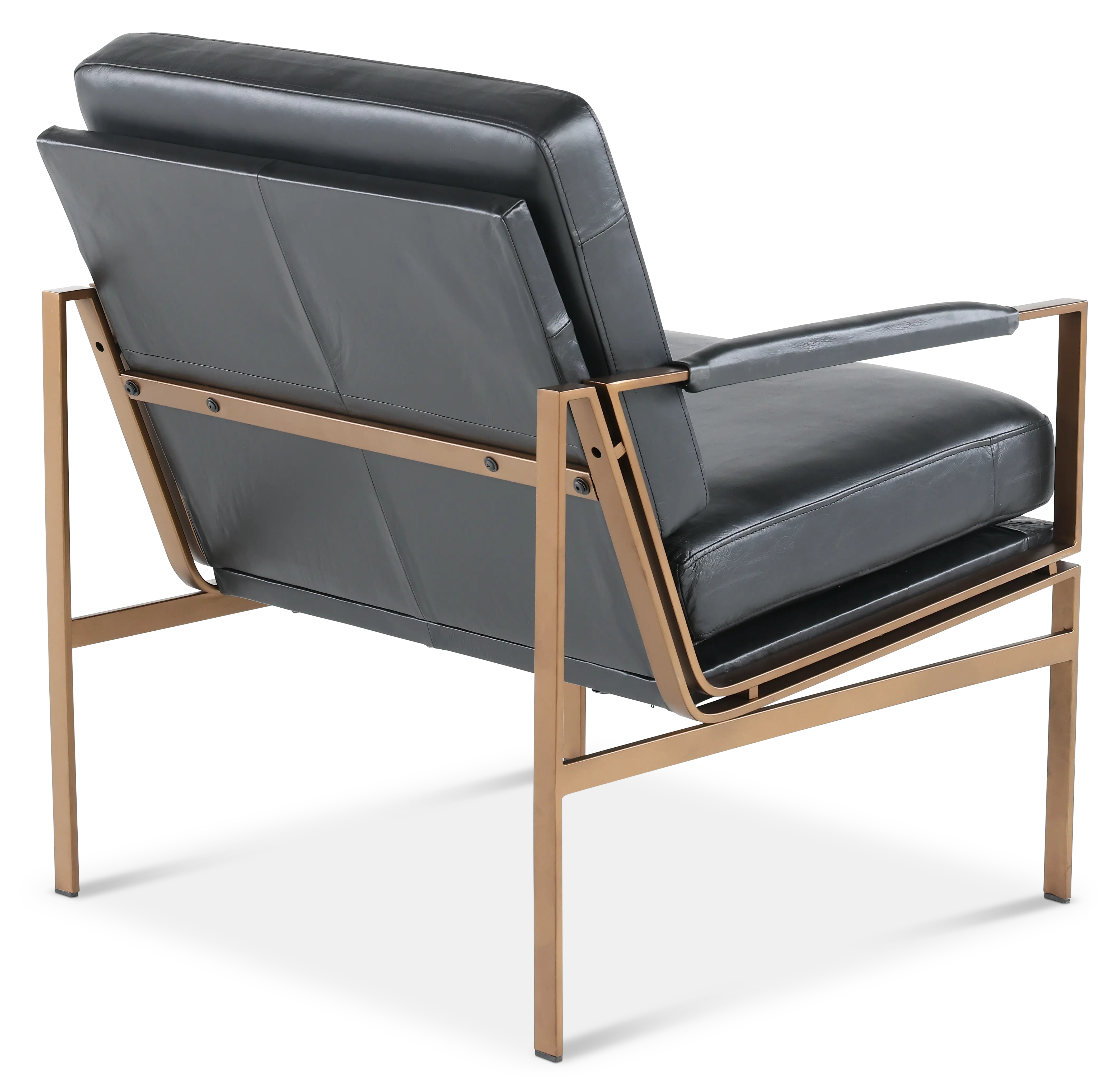 Puckman Black Accent Chair-6