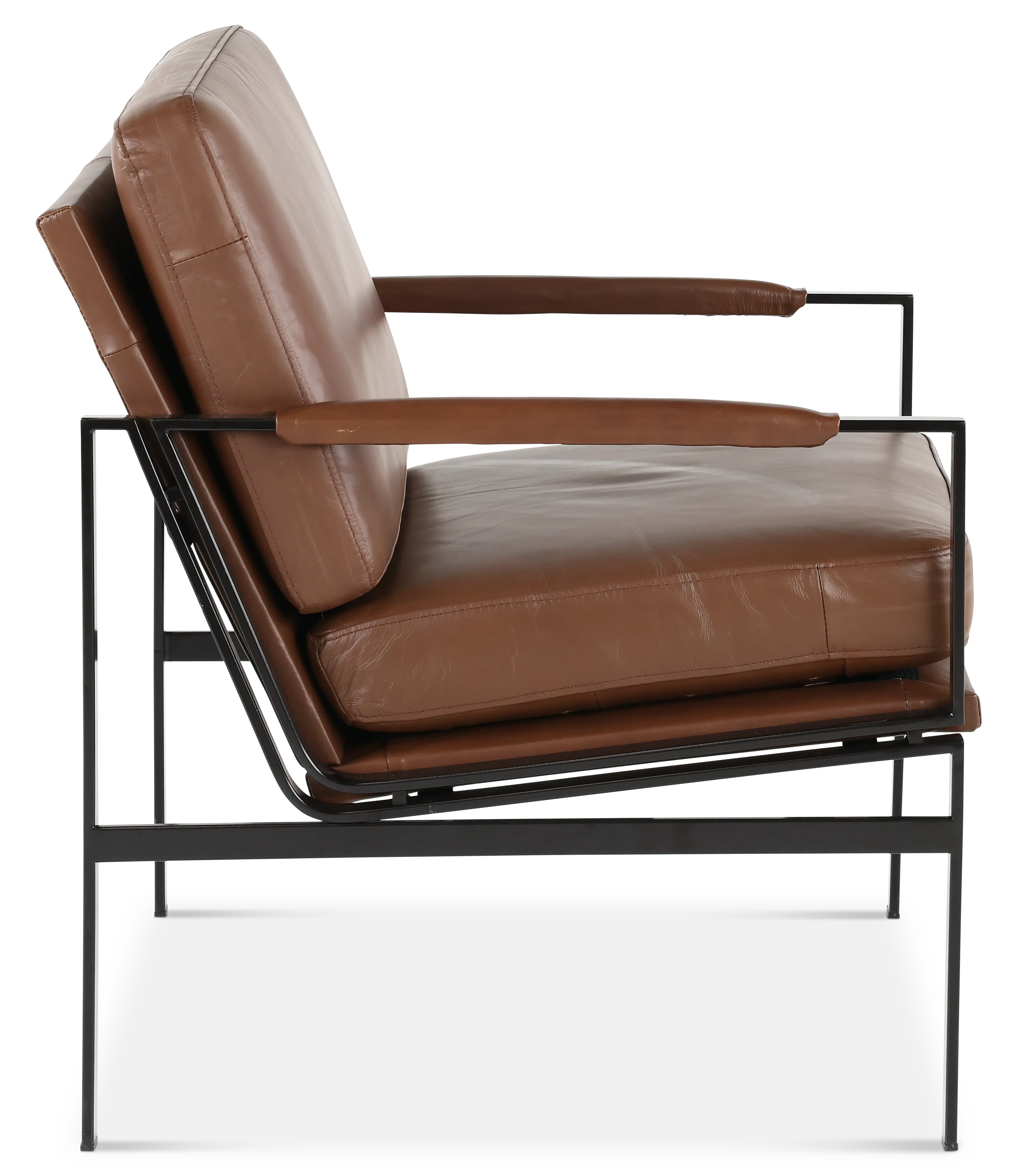 Puckman Brown Accent Chair-4