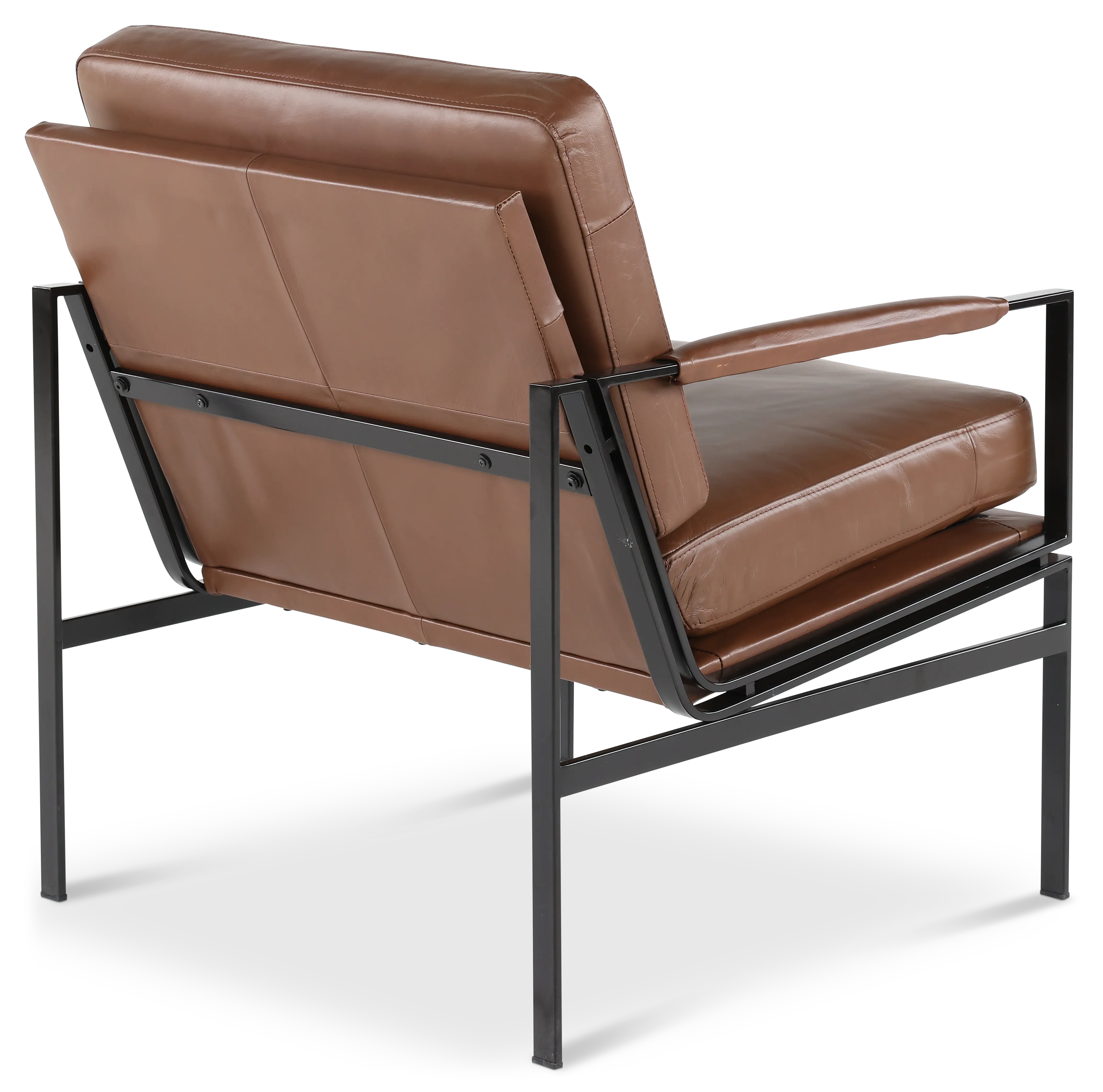 Puckman Brown Accent Chair-5
