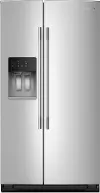 KRSF536RPS KitchenAid 28.7 Cu Ft Side by Side Refrigerator - Stainless Steel