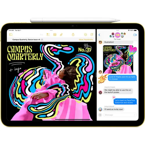 MD4E4LL/A Apple 11 iPad A16 Chip 128GB, Wi-Fi Only - Pink (Newest Model)-4