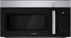 HMV1055U Bosch 100 Series 1.7 Cu Ft Over-The-Range Microwave - Stainless Steel