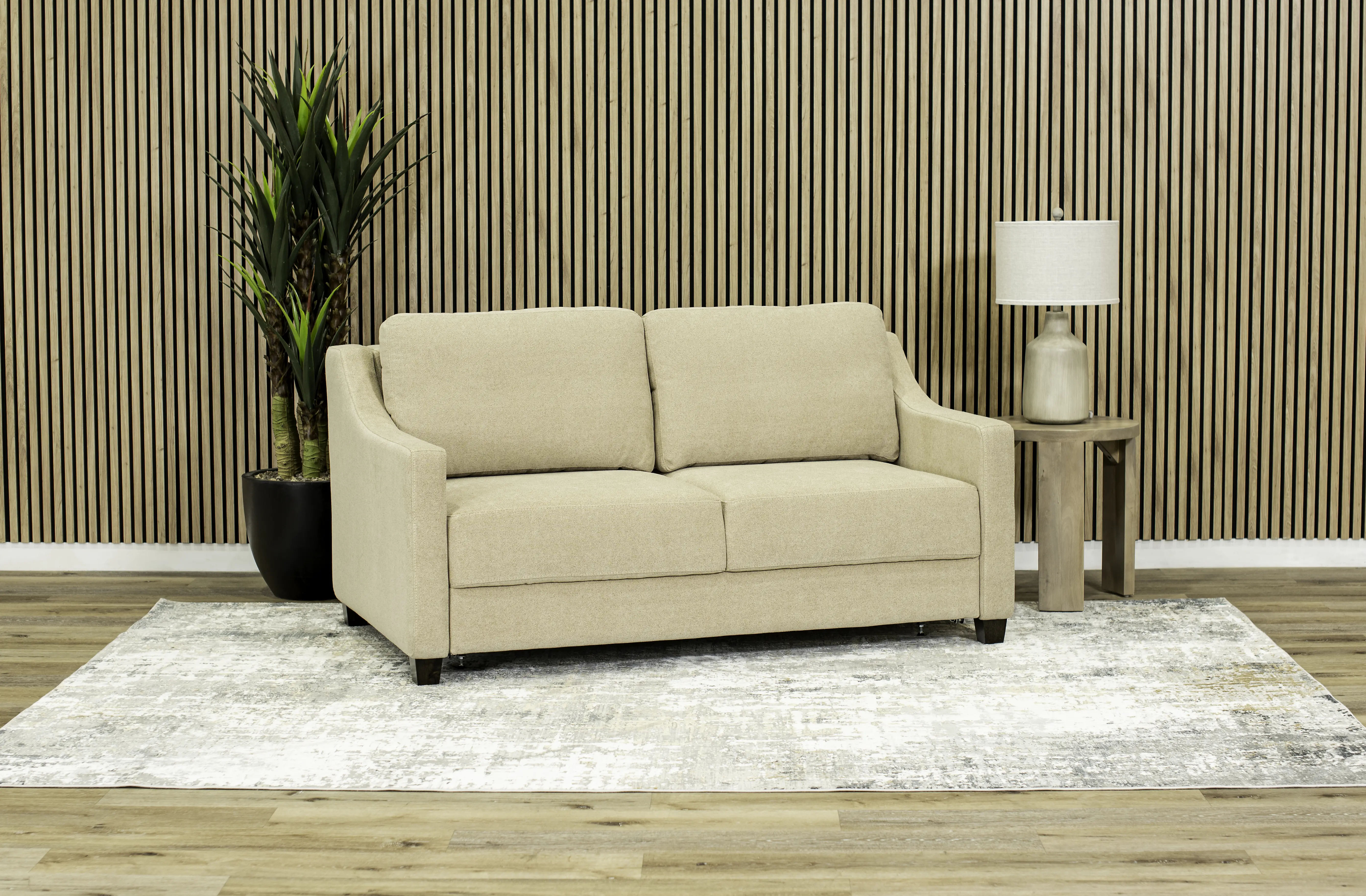 JOY-SLQ-QUEEN/MIA SAND/ESP Joy Sand Beige Queen Sofa Bed-2