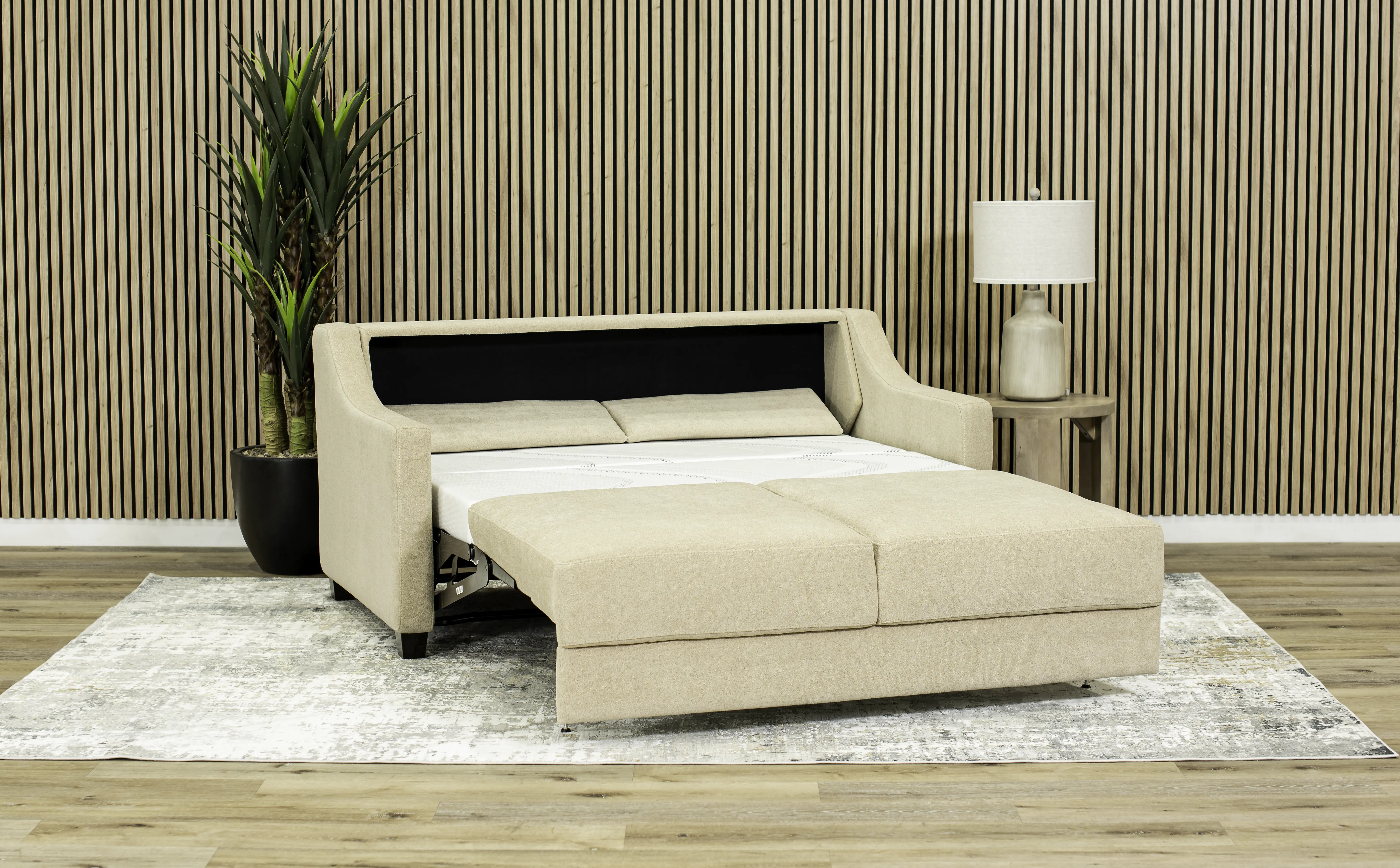 JOY-SLQ-QUEEN/MIA SAND/ESP Joy Sand Beige Queen Sofa Bed-8