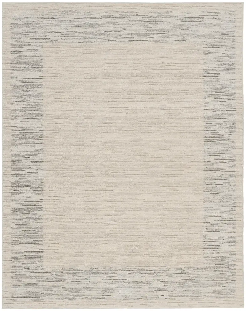 Andes 5 x 8 Ivory and Gray Area Rug