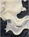 PRS41IVBLKX5X8 Prismatic 5 x 8 Ivory and Black Area Rug