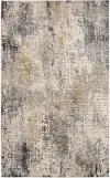 RG0731315X8 Tryst 5 x 8 Marseille Gray and Silver Area Rug