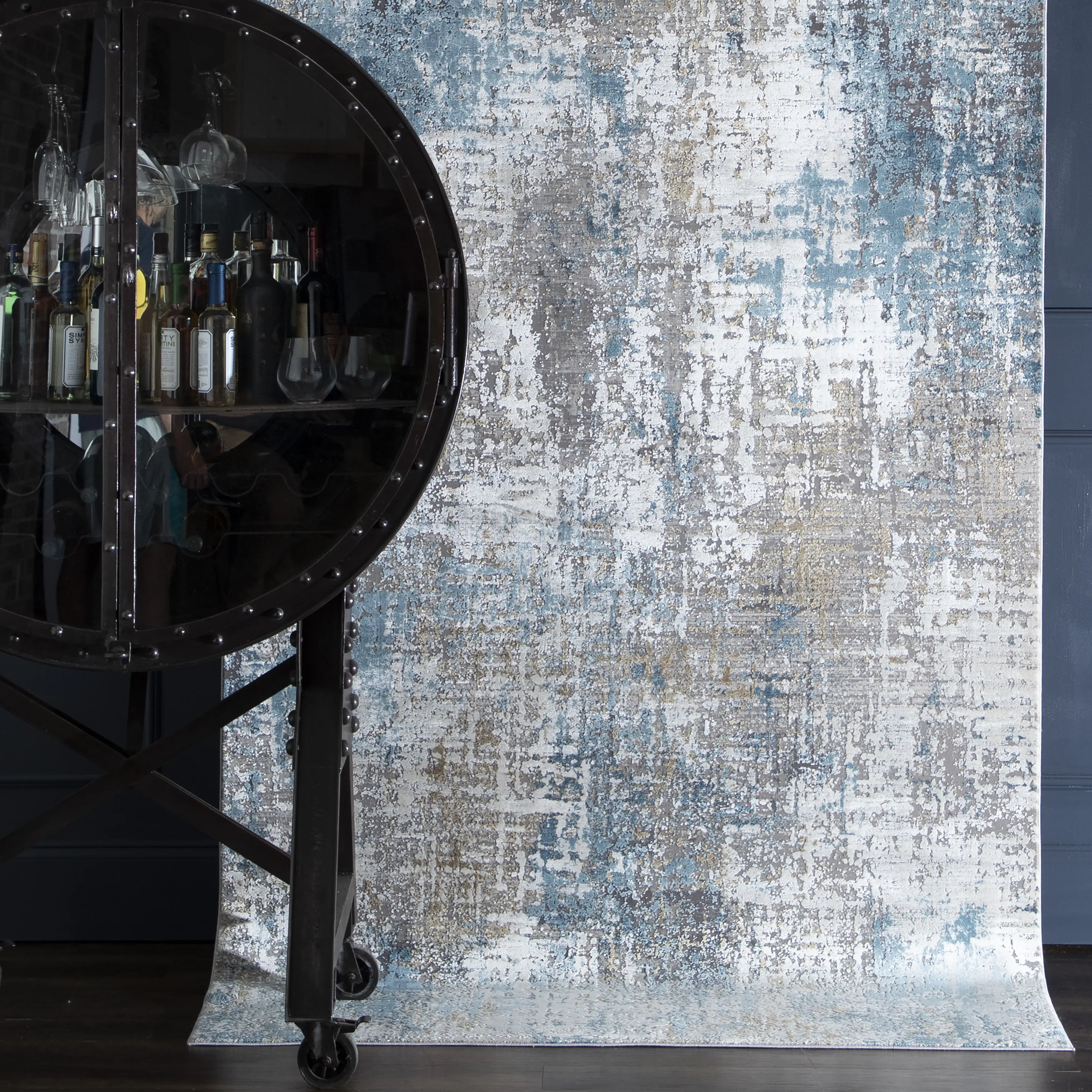 RG0731038X11 Tryst 8 x 11 Marseille Blue Area Rug-4