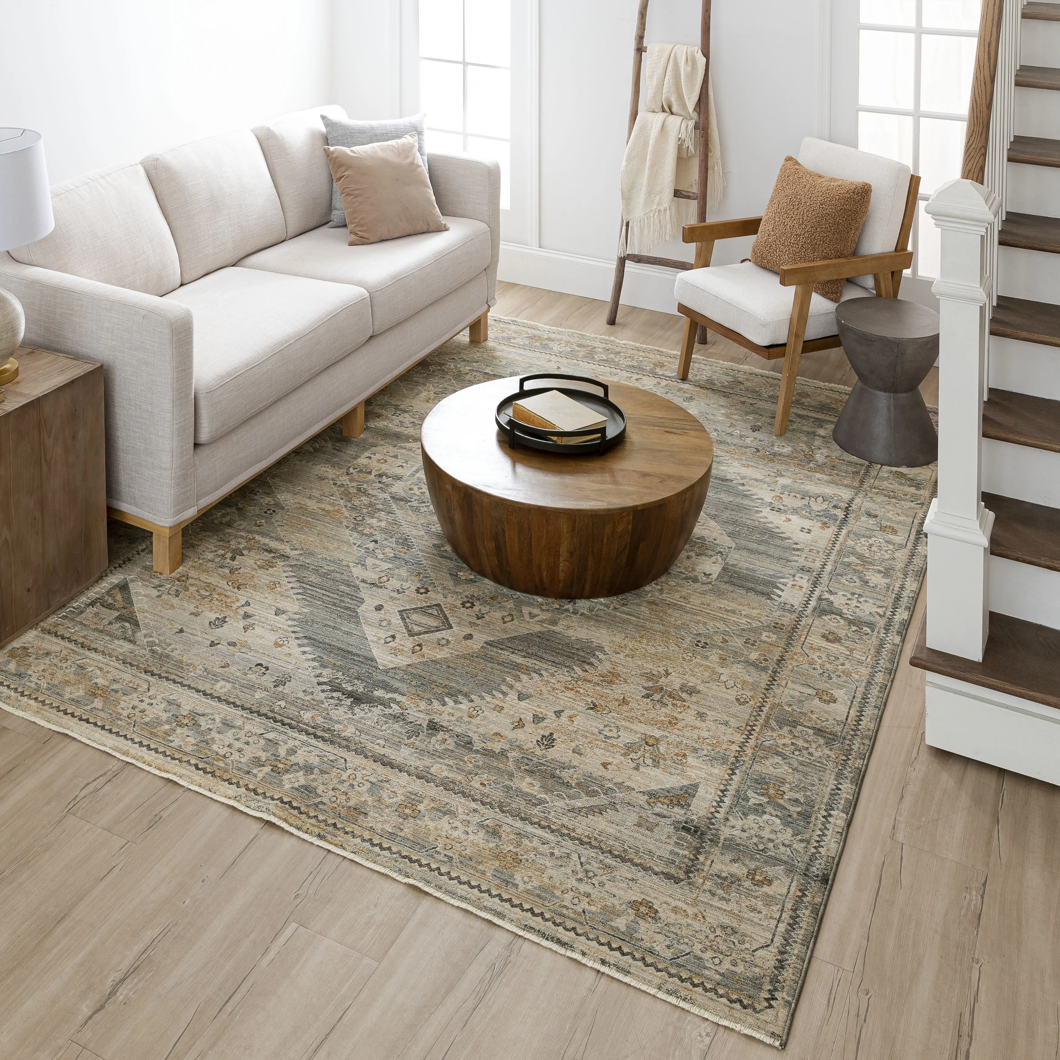 R10571318X10 Echo 8 x 10 Gamin Gray Area Rug-2