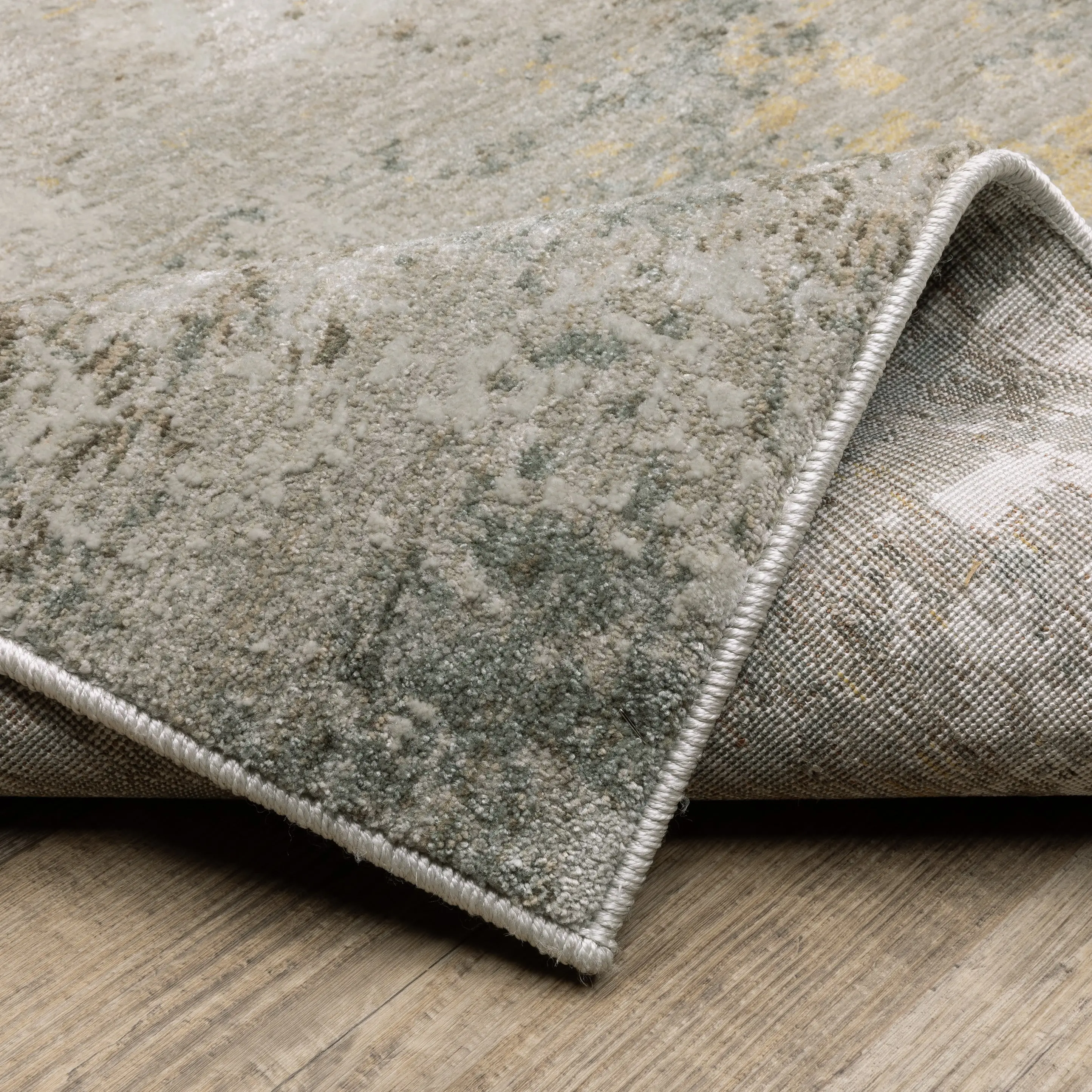 Mallory 5 x 8 Beige and Yellow Area Rug-4
