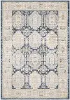 Cavett 5 x 8 Blue and Gold Area Rug