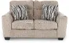 Olton Mocha Brown Loveseat