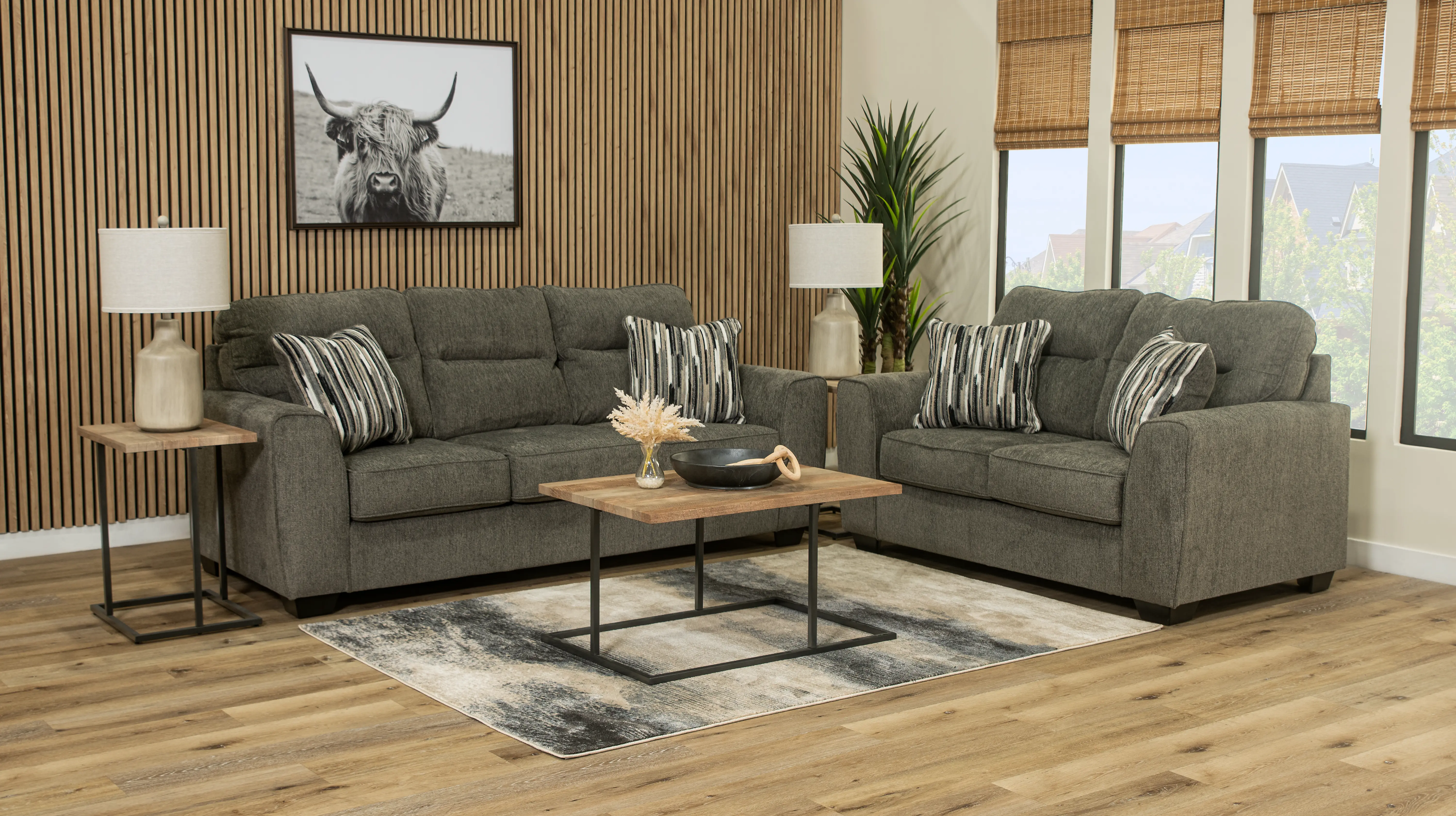 Olton Graphite Sofa-9