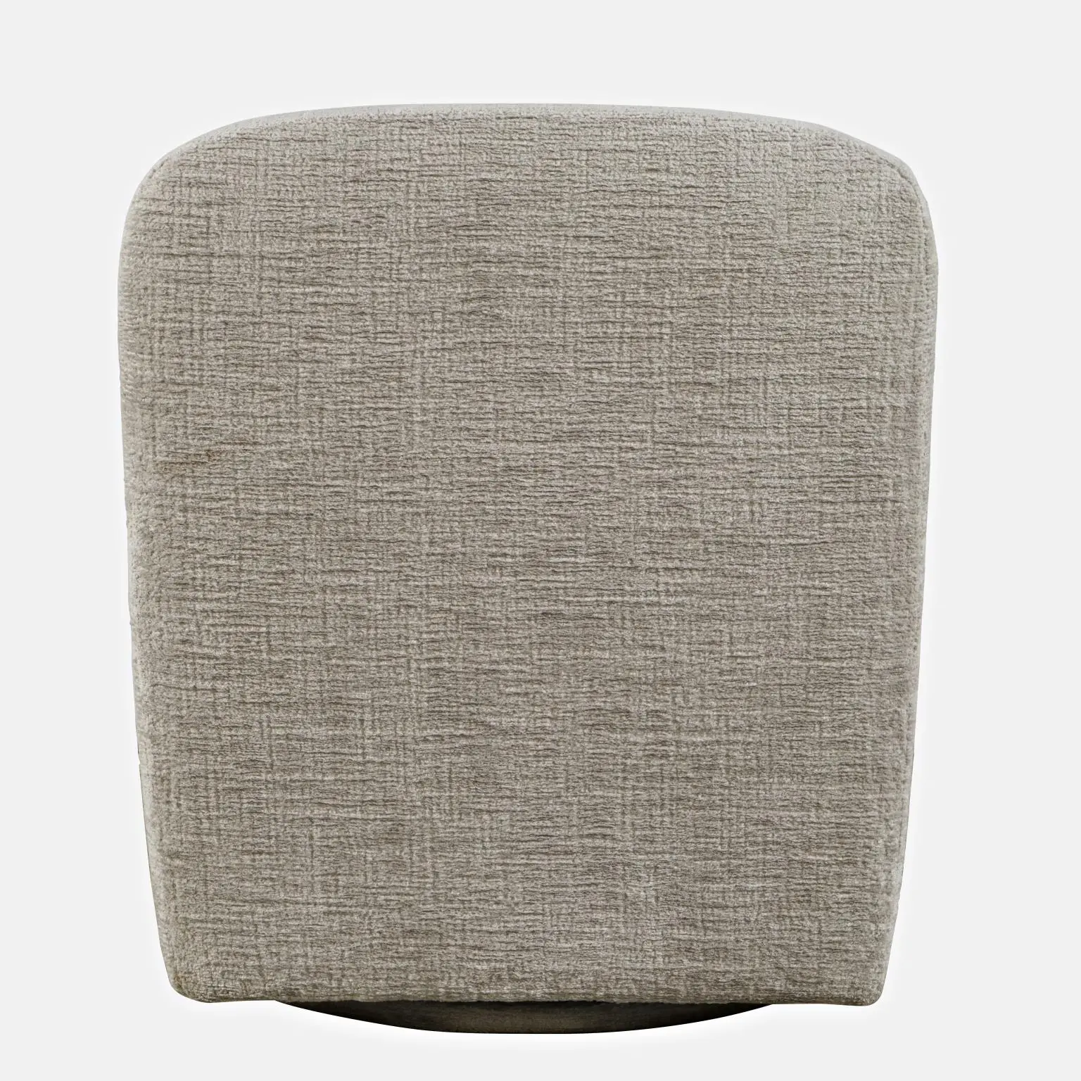 Josie Gray Armless Swivel Accent Chair-6