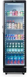 Precision Trading 8.5 Cu Ft Merchandise Refrigerator - Black