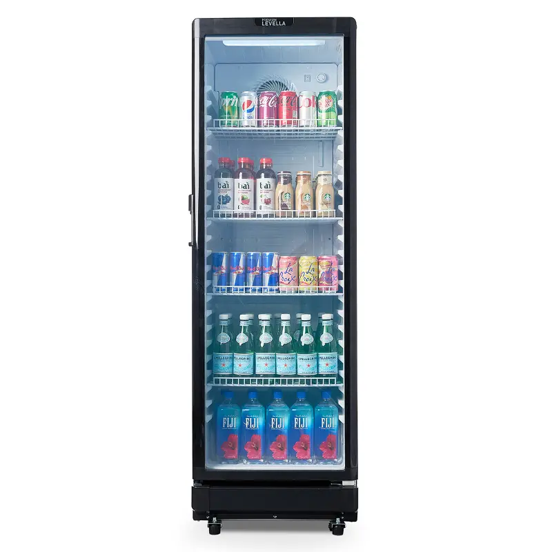 Precision Trading 8.5 Cu Ft Merchandise Refrigerator - Black