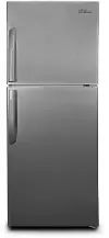 Precision Trading 10.1 Cu Ft Top-Freezer Refrigerator - Silver