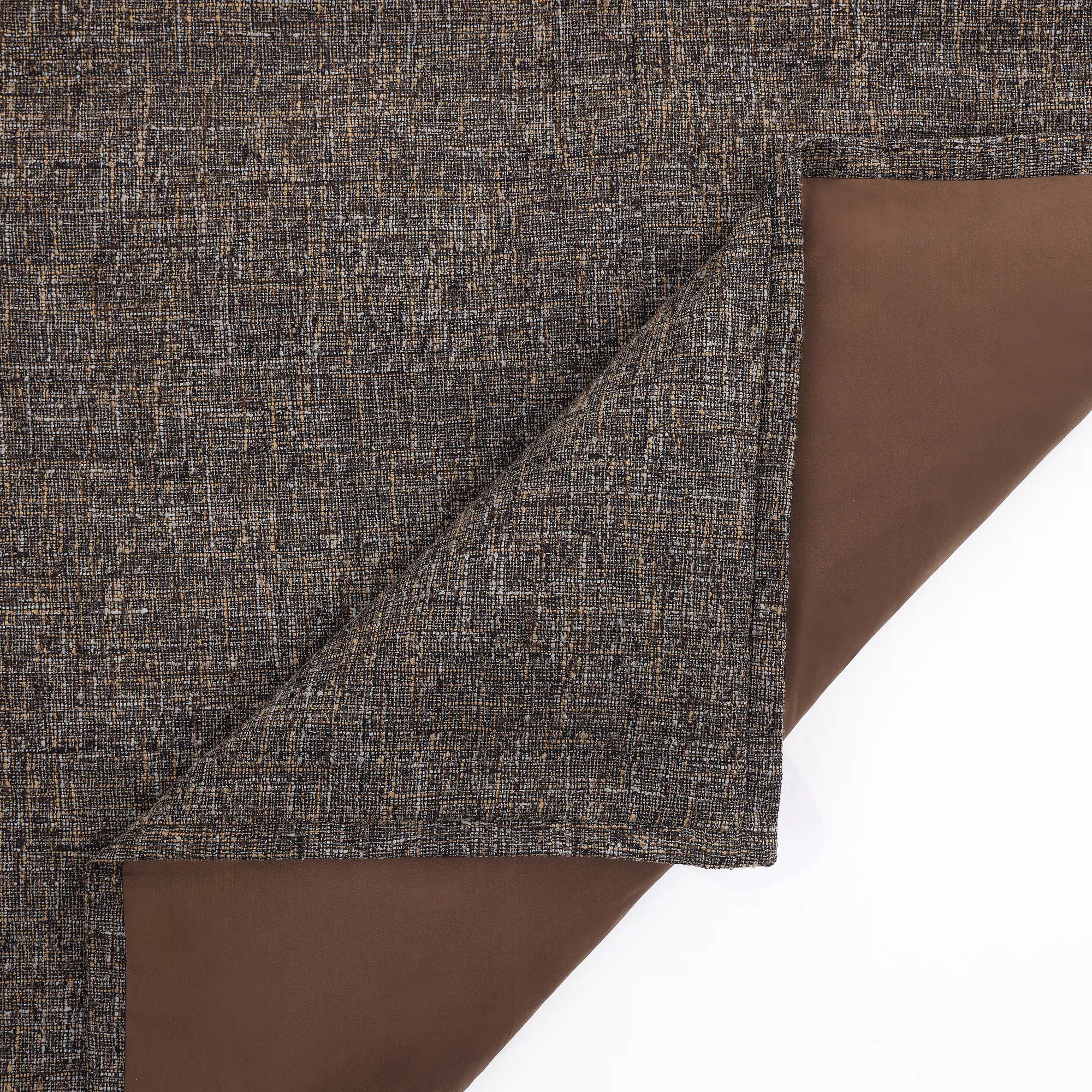 Tweed Brown King 3-Piece Comforter Set-4