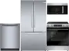 .BOSC-S/S-4PC-B36-ELE Bosch 100 Series 4 Piece Electric Appliance Package - Stainless Steel