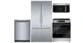 .BOSC-S/S-4PC-B36-ELE Bosch 100 Series 4 Piece Electric Appliance Package - Stainless Steel